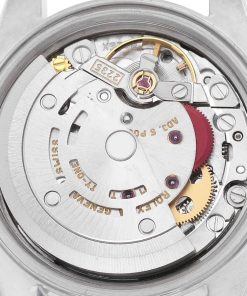 Alternative view of Rolex Datejust Steel White Gold Salmon Diamond Ladies Watch 79174