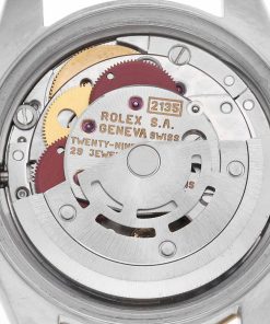 Alternative view of Rolex Datejust Steel Yellow Gold Ladies Watch 69173 Papers