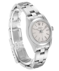 Alternative view of Rolex Datejust Steel White Gold Salmon Diamond Ladies Watch 79174
