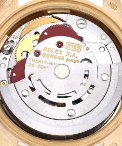 Alternative view of Rolex President Datejust 26 Yellow Gold Ladies Watch 69178 Box Papers