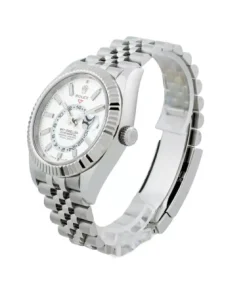 Alternative view of Superclone Rolex Sky-Dweller 42 mm Intense white Dial 336934 Jubilee
